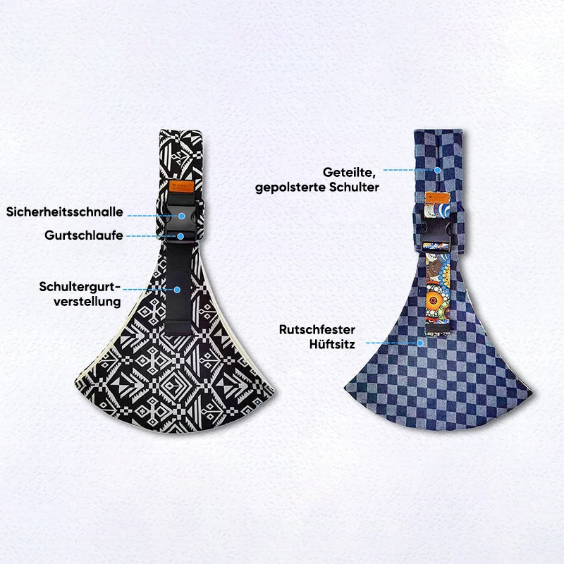 Skorter | Ergonomic Baby and Toddler Carrier with Hip Support – Adjustable and Compact