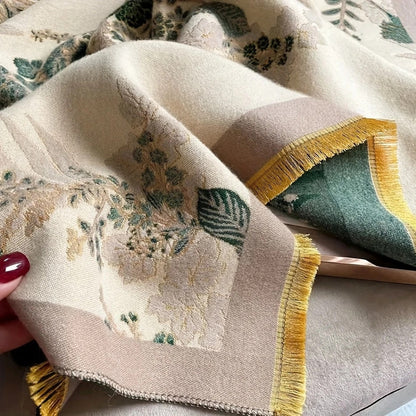 Skorter | Nuvé Floral Soft Double Sided Scarf