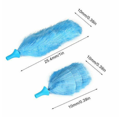 skorter | 360 Rotatable Electric Spin Duster Motorized Dust Wiper With 2 Brushes