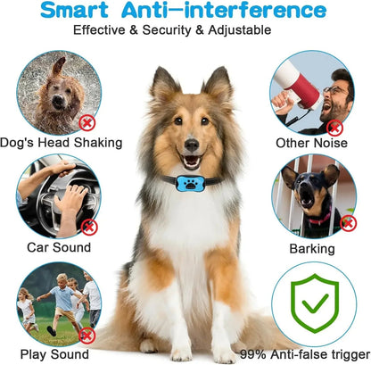 Skorter | Anti-Bark Dog Collar – Stop Unwanted Barking with the BarkBuddy Vibration Training Collar for Dogs