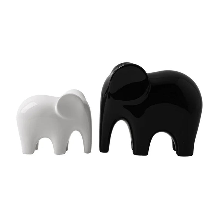 Skorter | Glossy Modern Elephant Figurine
