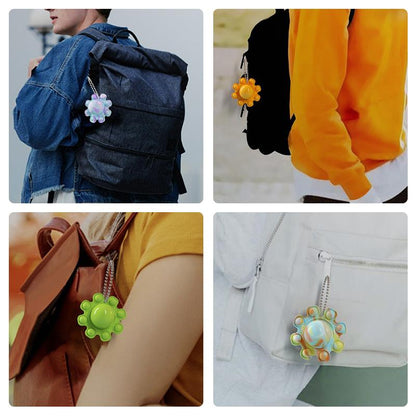 Skorter | Flip-Octopus-Toy Keychain Pendant