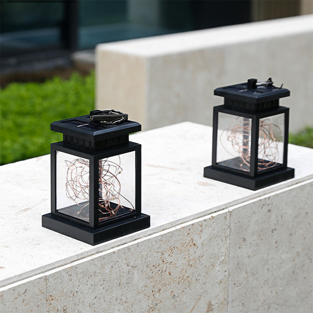 Skorter | Solar LED Lantern with Fairy Lights – Decorative Garden Lamp for Outdoors and Terrace