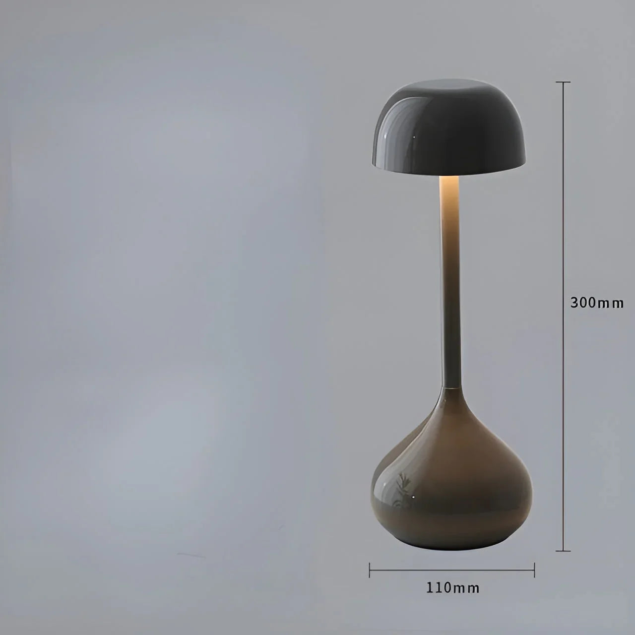 Skorter | Cordless Dimmable Mushroom Table Lamp