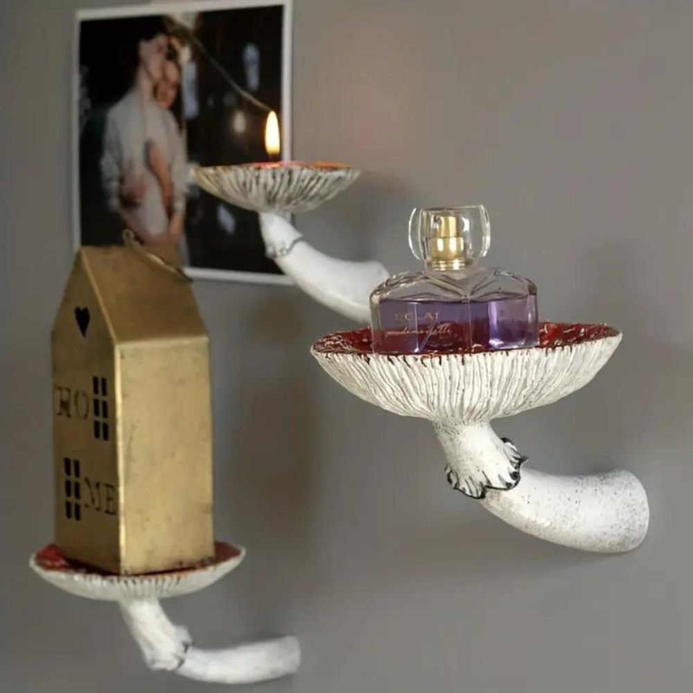 Skorter | Floating Mushroom Shelf