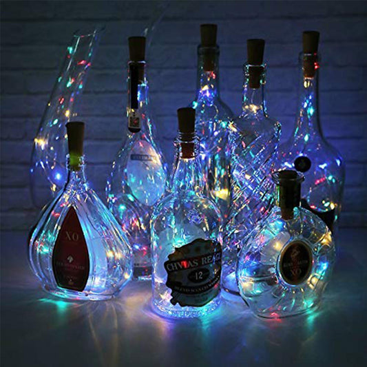 skorter | LED bottle light cork night light DIY decor