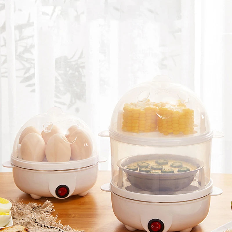 Skorter | Electric Egg Cooker & Steamer – Compact Multifunction Device For Perfect Eggs And Steamed Food