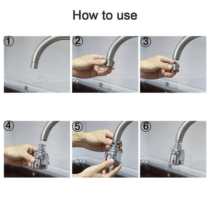 skorter | 360 Degree Rotatable Water-Saving Faucet