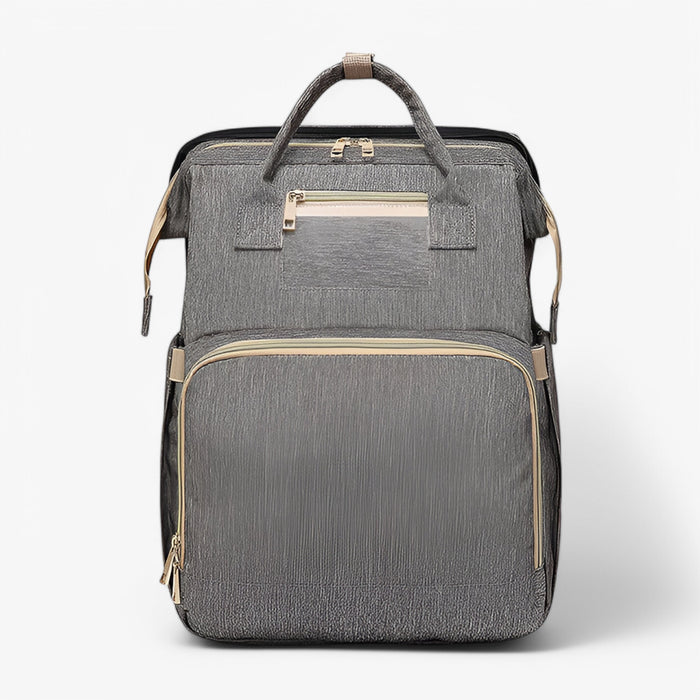 Skorter | 2-in-1 Diaper Bag "TravelNest" with Pull-Out Crib