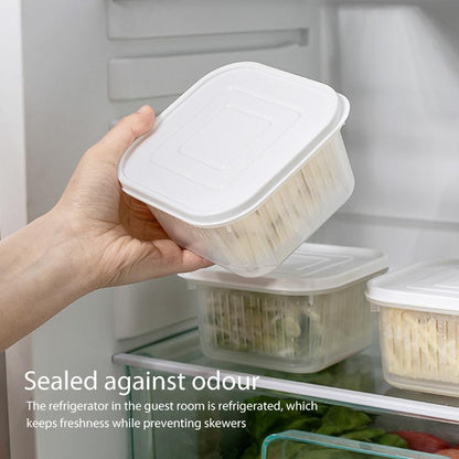 skorter | Transparent Double-Layer Sealed Storage Box