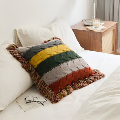 Skorter | Colorful Radiance Knit Cushion