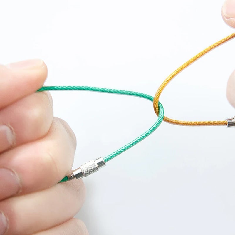 Skorter | Creative Colors Steel Wire Lock, 20 pieces