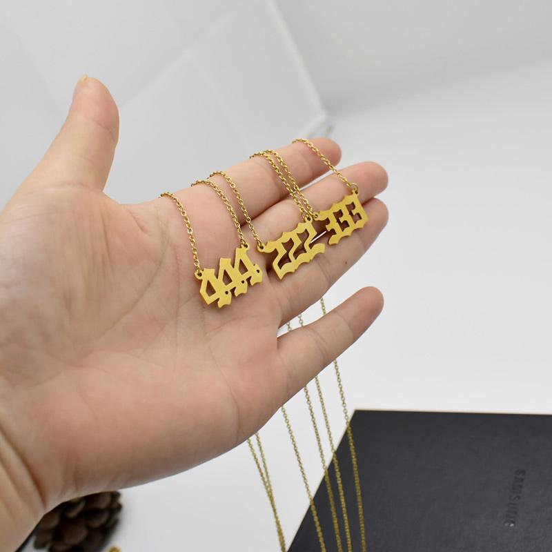 Skorter | 111-999 Stainless Steel Pendant Necklace