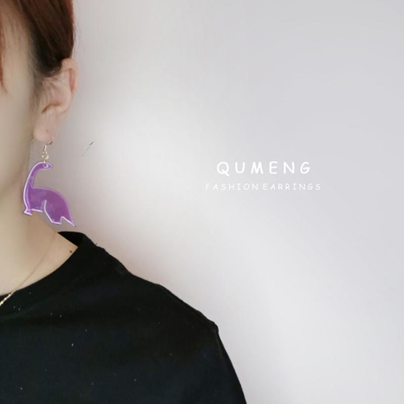 Skorter | Acrylic Small Dinosaur Earrings