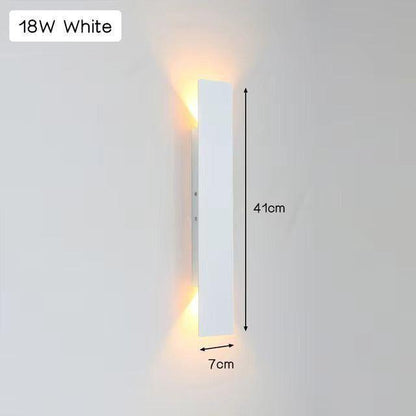 Skorter | Light - Modern weatherproof LED wall lamp made of aluminum for outdoor use