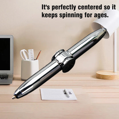 Skorter | Fidget Spinner Pen with LED Light
