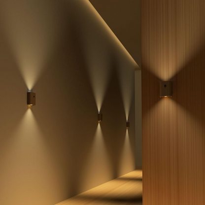 Skorter | Rechargeable LED Wall Light with Motion Sensor – Warm White