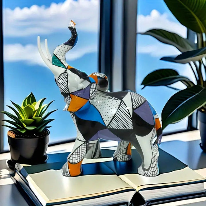 Skorter | Luxury Abstract Elephant Figurine