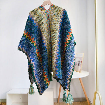 Skorter | Ethnic Style Knitted Scarf
