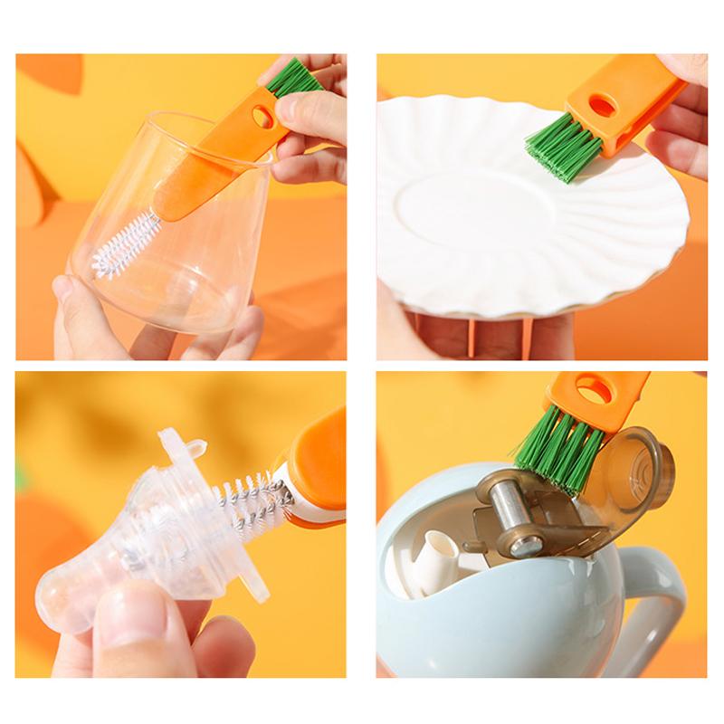 Skorter | 3 in 1 Cup Lid Cleaning Brush
