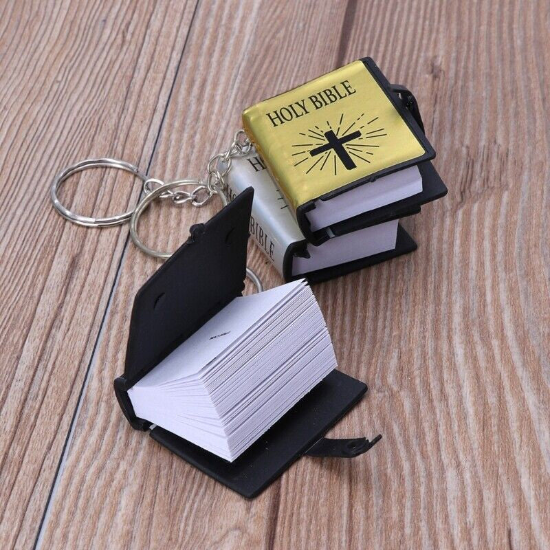 Skorter | Mini Bible Cross Keychain