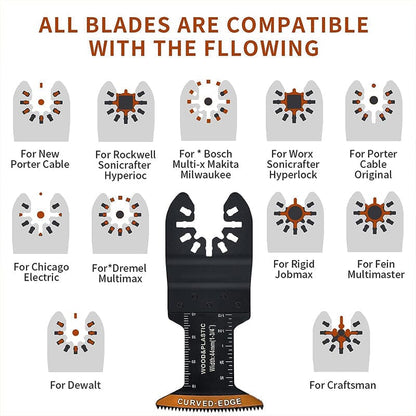 Skorter | Edgeless Oscillating Tool Blades (20 Pieces)