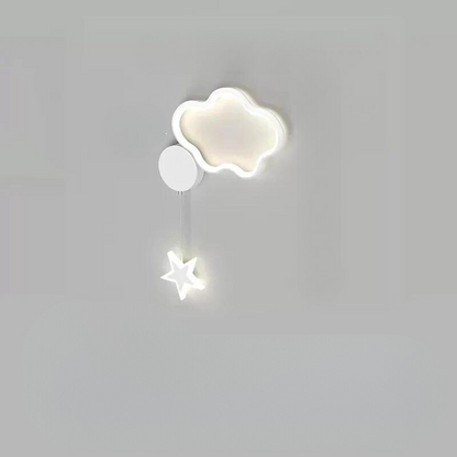 Skorter | LumiDroom - Clouds Star Moon LED-Wall Lamp