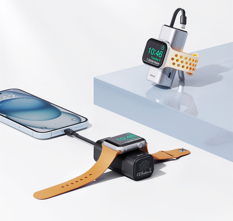 Skorter | 2-in-1 Mini Portable Magnetic Wireless Fast Charging Power Bank (5000mAh)