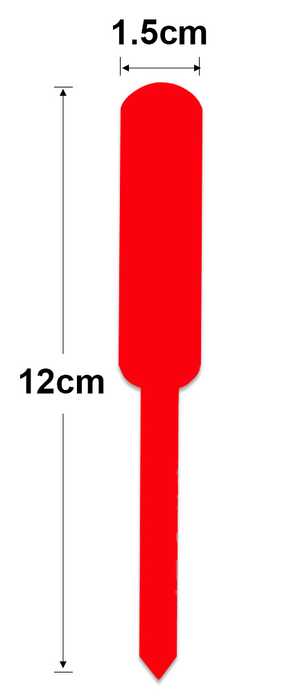 Skorter | Colorful Plant Markers Made of Plastic – Weatherproof & Rewritable