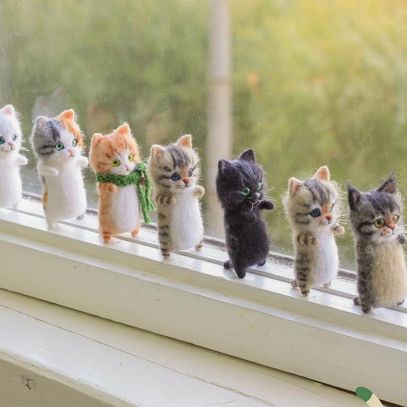 Skorter | DIY Cat Wool Felt Gift for Cat Lovers
