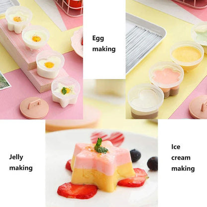 Skorter | Cute Boiled Egg Mold4 PCS/Set With Brush