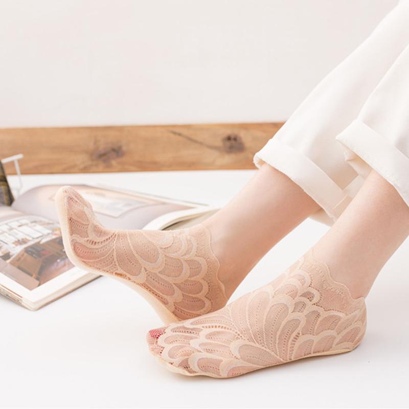 Skorter | Amazing Crystal Peacock Socks