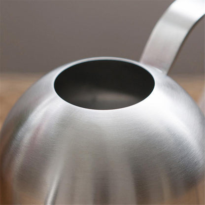 Skorter | AquaGrace Stainless Steel Watering Can with Flexible Neck | Modern Design | Perfect Watering | Rustproof