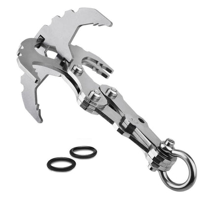Skorter | Stainless Steel Survival Folding Grappling Gravity Hook