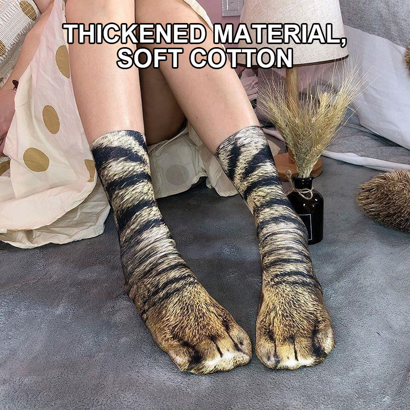 Skorter | 3D Print Novelty Paw Socks