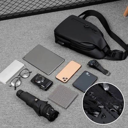 Skorter | UrbanShield Waterproof Crossbody Bag with Anti-Theft Design