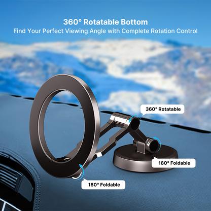 Skorter | Top Rated Magnetic Car Phone Holder with Adjustable Stand - Best Auto Phone Mount for iPhone