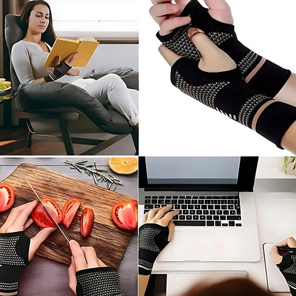 Skorter | FlexSupport Wrist Brace with Heat Pad for Back Pain – Breathable Support for Injuries, Chronic Pain & Post-Surgery Recovery