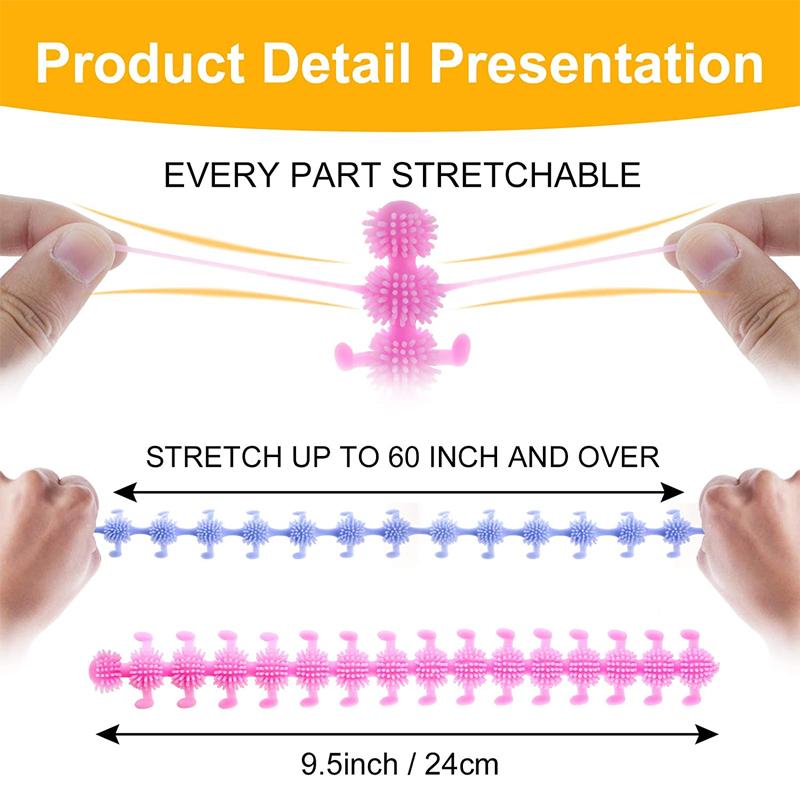 Skorter | 16 Knots Caterpillar Stress Relief Toy