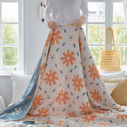 Skorter | Abstract Sunny Reversible Blanket