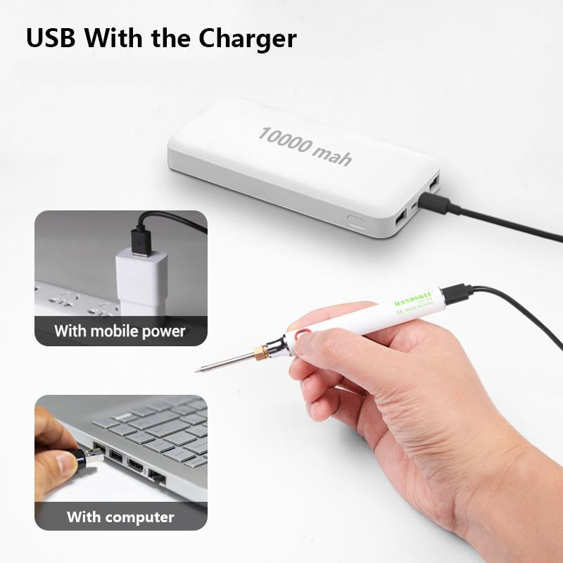 Skorter | USB Portable Electric Soldering Iron Set