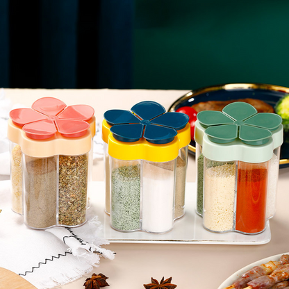 skorter | 5-In-1 Grid Spice Jar