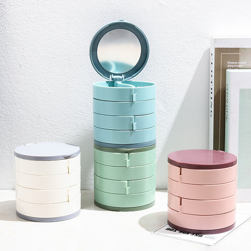 skorter | 4-Layer Rotatable Jewelry Storage Box