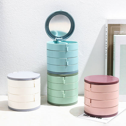 skorter | 4-Layer Rotatable Jewelry Storage Box