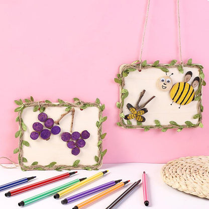 Skorter | Creative DIY Tree Trunk Painting Decoration