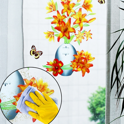skorter | Diy Plant Vase 3d Stereo Sticker Self-Adhesive