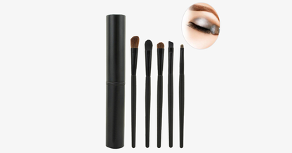 Skorter | 5-piece professional eyeshadow brush set, perfect for blending eyeshadow - soft bristles provide you with professional results!