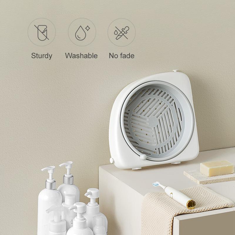 skorter | Bathroom Corner Rotating Shelf