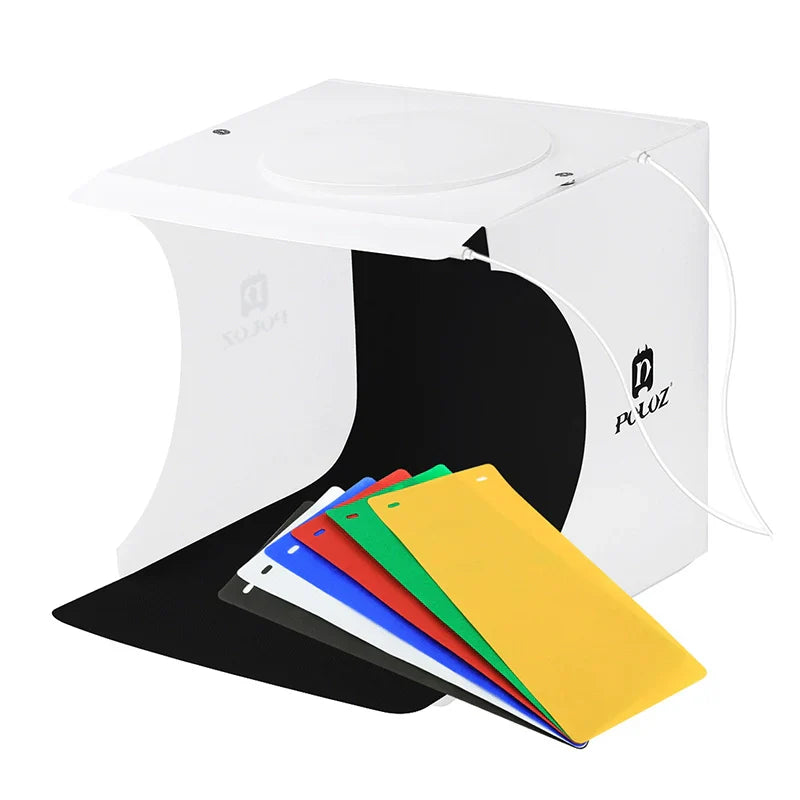 Skorter | 23cm Mini Photo Studio Lightbox with Soft Light for Stunning Jewelry & Product Shots