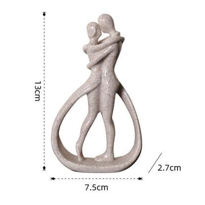 Skorter | Embrace Resin Couple Sculpture